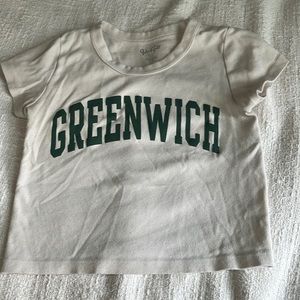 Brandy Melville graphic baby tee